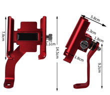 Carica l&#39;immagine nel visualizzatore di Gallery, Supporto per Smartphone in alluminio NERO - EVXParts
